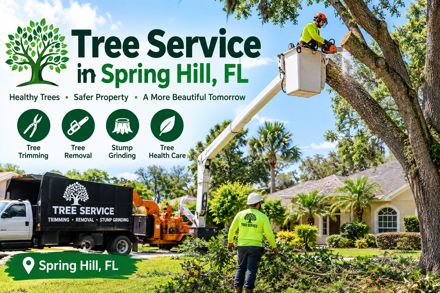 Tree Service in Spring Hill, FL Logo